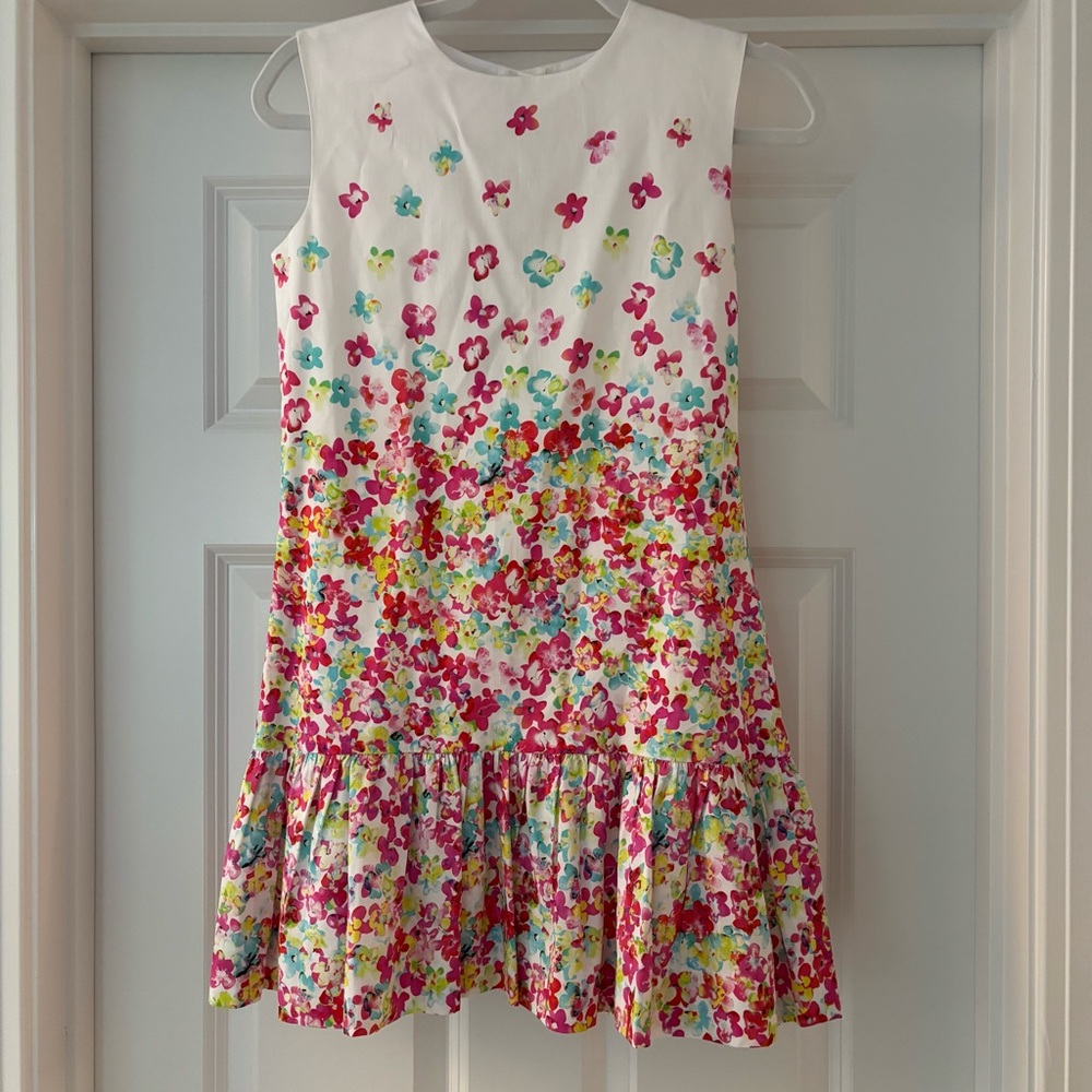 Oscar De La Renta | Floral Kids Dress - Multicolor, Size 12Y, NWT
